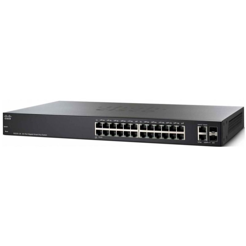 124846-1-Switch_26_Portas_Gerenciavel_10_100_1000_2_SFP_POE_CISCO_SG220_26P_K9_BR_124846