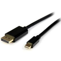 Cabo Adaptador de Vídeo - Mini Displayport (Macho) > Displayport (Macho) -  4m - Preto - StarTech MDP2DPMM4M