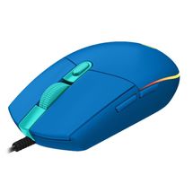 Mouse - USB - Logitech G203 Lightsync - Azul - 910-005795