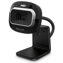 Webcam - Microsoft LifeCam HD-3000 L2 - Preta - T3H-00016