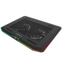 Suporte p/ Notebook com 2 fans - Deepcool - N80 DP-N22-N80RGB (Preto)