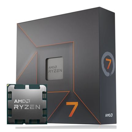 Waz Processador AMD Ryzen 7 7700X (AM5 - 8 núcleos / 16 threads - 4.5GHz) - 100-100000591WOF image