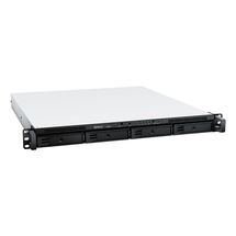 NAS Synology Rackstation 4 baias RS822+ 1U (Ryzen V1500B, 2GB DDR4, 4x 1GbE LAN, 1x PCIe x8 slot, sem discos)