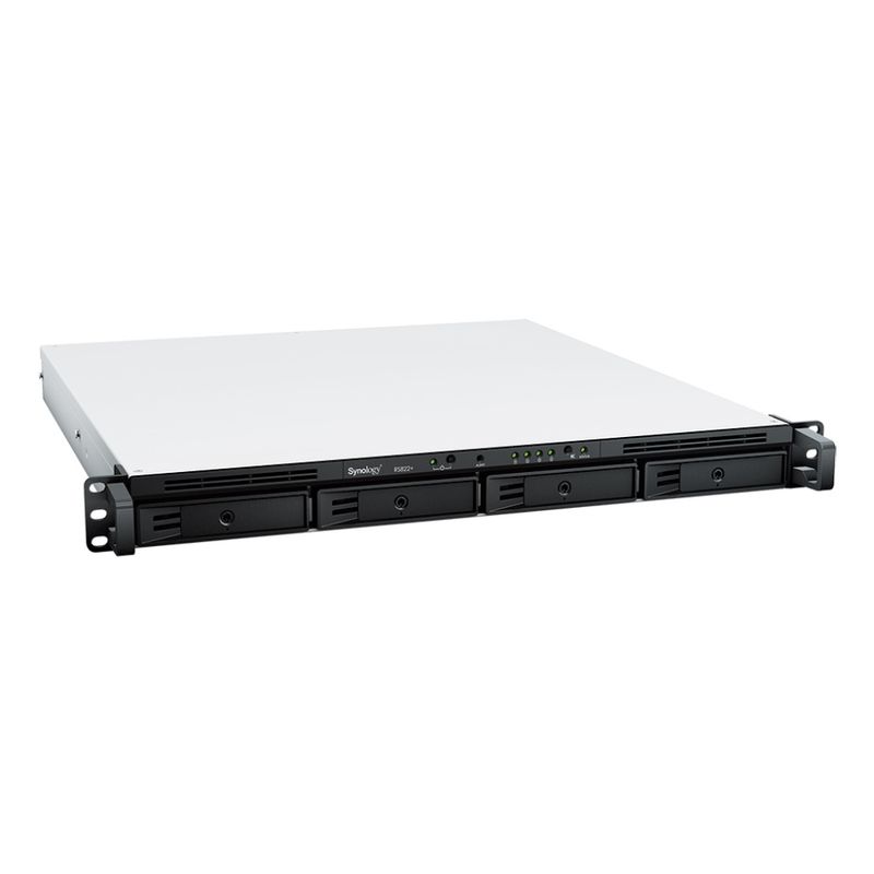 125066-1-NAS_Synology_Rackstation_4_baias_RS822_1U_Ryzen_V1500B_2GB_DDR4_4x_1GbE_LAN_1x_PCIe_x8_slot_sem_discos_125066