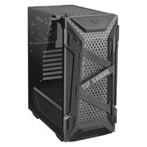 Gabinete ATX - ASUS TUF Gaming GT301  - Aura Sync RGB Mid Tower (Preto)