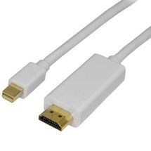 Cabo Mini DisplayPort (Macho) > HDMI (Macho) - 1,8m - F3 - 6972147642761
