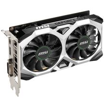 Placa de vídeo - NVIDIA GeForce GTX 1650 (4GB / PCI-E) - MSI D6 Ventus XS OCV1 - 912-V809-4092 / 912-V809-3060