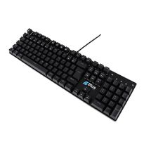 Teclado Mecânico USB - Aplus Tech Khan Rainbow - AP-KB-3991 (Switch Red, ABNT2)