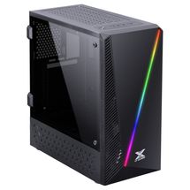 Gabinete Gamer ATX - VX Gaming Pyxis  RGB (c/ lateral em acrílico ) - Preto - 30893