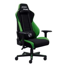 Cadeira Gamer Pcyes Mad Racer V8 Turbo  - Verde  - V8TBMADVD (Até 180kg, encosto e braços ajustáveis)