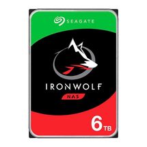 HD 6TB SATA3 Seagate IronWolf - ST6000VN006 (3,5pol, 6Gb/s, 5.400 RPM, 256MB Cache)
