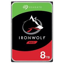 HD 8TB SATA3 Seagate IronWolf - ST8000VN002 (3,5pol, 6Gb/s, 7.200 RPM, 256MB Cache)