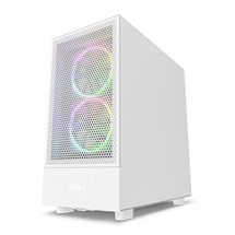 Gabinete Gamer ATX - NZXT H5 Flow - Branco - CC-H51FW-01 (2x Fans)