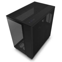 Gabinete Gamer ATX - NZXT H9 Flow - (c/ vidro temperado) CM-H91FB-01  - Preto