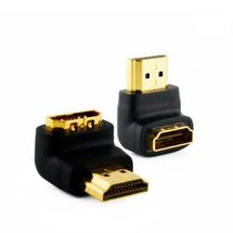 Adaptador HDMI (Macho) X HDMI (Fêmea) - 90° graus - MD9 - 6277