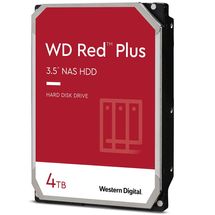HD 4TB SATA3 Western Digital Red Plus - WD40EFPX (3,5pol, 6Gb/s, 5.400 RPM, 256MB Cache, CMR)
