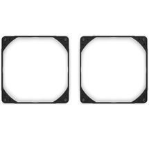 Espaçadores p/ ventoinhas Noctua - Inlet side spacers NA-IS1-14 chromax.black SX2 (p/ fans de 140mm, kit com 2 unidades)