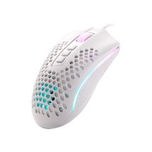 Mouse Gamer - USB - Redragon Storm Elite Lunar White - M988W-RGB