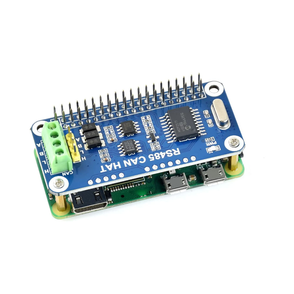 Placa Controladora RS485 CAN HAT Interface SPI para Raspberry - Waz
