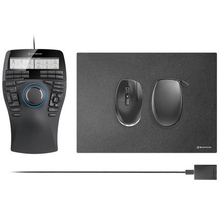 3Dconnexion ブラック 3Dマウス 109173-2-