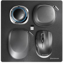Mouse - Sem fio - 3Dconnexion SpaceMouse Wireless Kit 2 - 3DX-700108