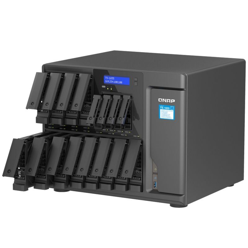 126025-4-NAS_QNAP_16_baias_TS_1655_8G_US_Atom_C5125_octa_core_8GB_DDR4_2x_25_GbE_LAN_Slot_M2_USB_32_sem_discos_126025