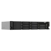 NAS QNAP 8 baias Rack TS-864eU-4G-US 2U (Celeron N5095, 4GB, 2x 2.5GbE LAN, HDMI, PCI-e Gen3 x2, 2PSU, s/ HD)