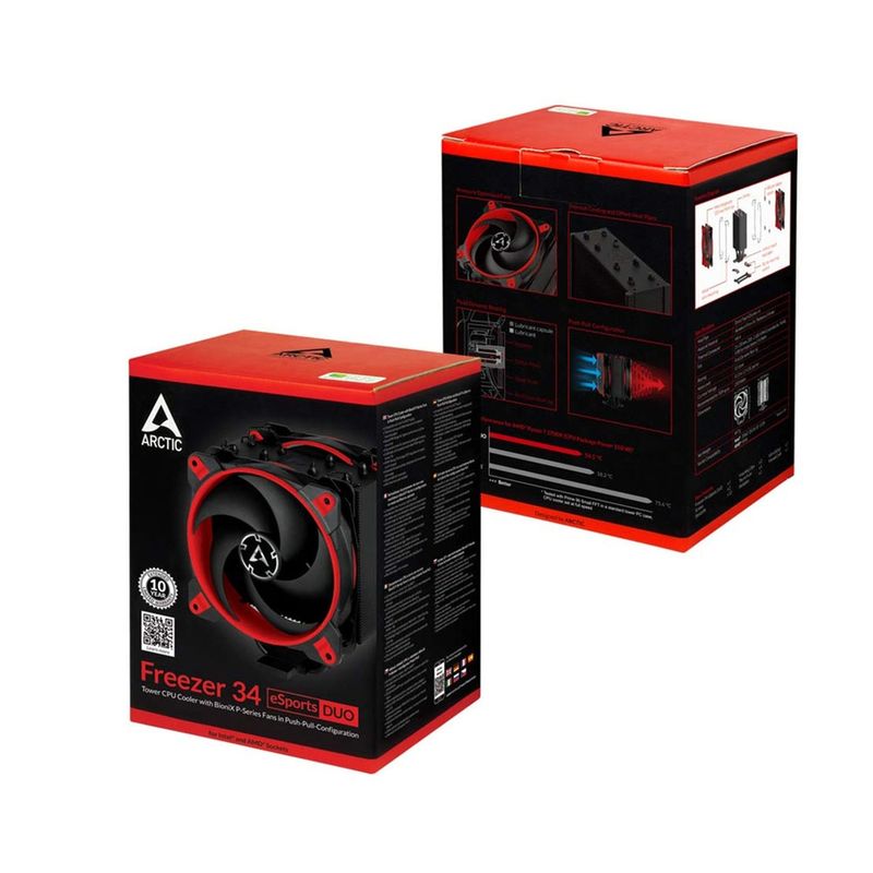 126234-5-Cooler_p_Processador_CPU_Arctic_Cooling_Freezer_34_eSports_DUO_Vermelho_126234