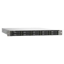 NAS QNAP 10 baias 1U - TS-h1090FU-7302P-128G-US (U2.2/U.3 NVME Gen 4, AMD EPYC 7302P 16-core, 128GB)