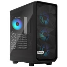 Gabinete ATX - Fractal Design Meshify 2 Compact RGB (Preto) - FD-C-MES2C-06