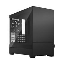 Gabinete mATX - Fractal Design Pop Mini Silent - Preto (TG Clear Tint) - FD-C-POS1M-02