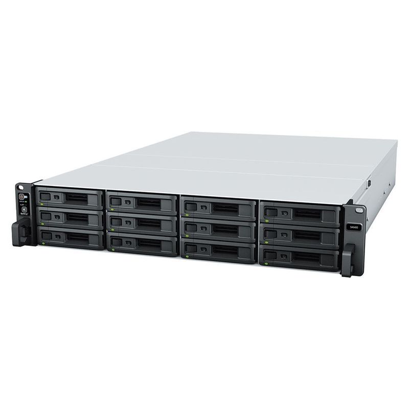 126116-3-NAS_Synology_12_baias_SA6400_2U_AMD_EPYC_7272_32GB_DDR4_4x_1GbE_LAN_2x_10GbE_LAN_2x_PCIe_x8_2x_PSU_sem_discos_126116