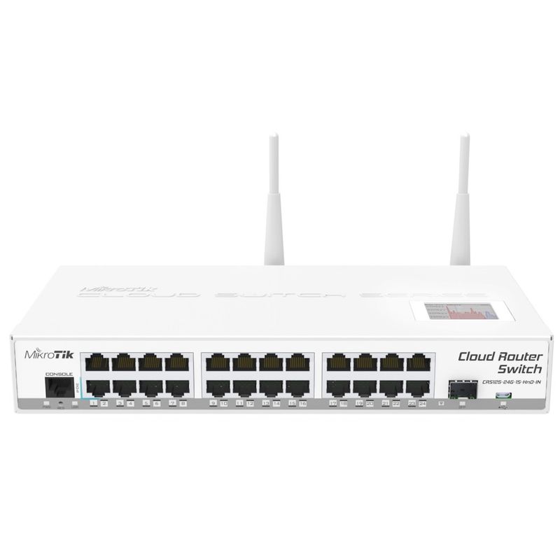 126494-1-Switch_Mikrotik_Router_24_Portas_Gerenciavel_CRS125_24G_1S_2HnD_IN_24x_Gigabit_1x_SFP_600MHz_CPU_128MB_RAM_126494