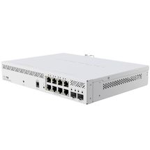Switch Mikrotik Router 8 Portas Gerenciável PoE - 8x Gigabit, 2x SFP+ 10Gbit - CSS610-8P-2S+IN