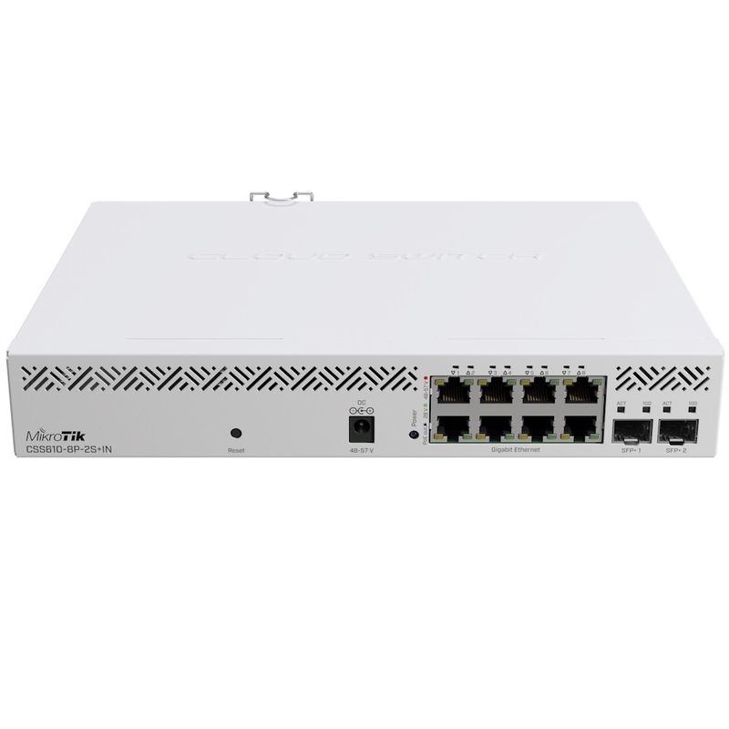 126489-2-Switch_Mikrotik_Router_8_Portas_Gerenciavel_PoE_8x_Gigabit_2x_SFP_10Gbit_CSS610_8P_2S_IN_126489
