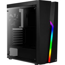 Gabinete Micro ATX - Aerocool Bolt Acrylic - Preto