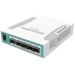 126485-1-Roteador_Cloud_Mikrotik_CRS106_1C_5S_5x_125Gbps_SFP_2x_400MHz_CPU_128MB_RAM_126485