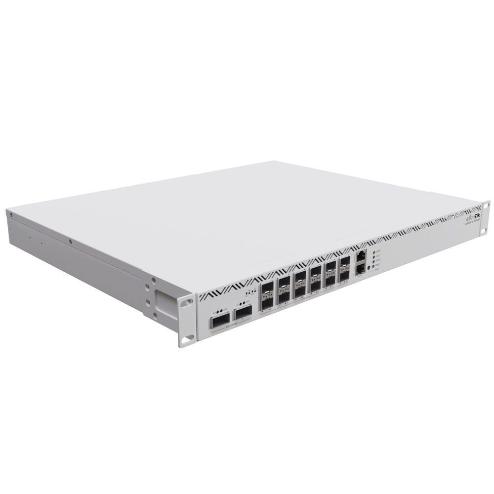 Roteador Mikrotik CCR2216-1G-12XS-2XQ (12x SFP28 25G, 2x Roteador Mikrotik CCR2216-1G-12XS-2XQ (12x SFP28 25G, 2x