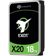 HD 18TB SAS Seagate Exos X20 Enterprise Capacity - ST18000NM000D (3,5pol, 12Gb/s, 7.200 RPM, 256MB Cache)