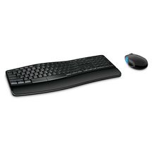 Teclado e Mouse - Sem fio - Microsoft Sculpt Comfort Desktop Keyboard - L3V-00001 (Layout Americano)