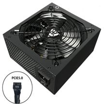 Fonte ATX - 850W - Apevia Prestige Series ATX-PR850W PCIE5.0 (80+ Gold, PCIe 5.0, PFC Ativo, Preta)