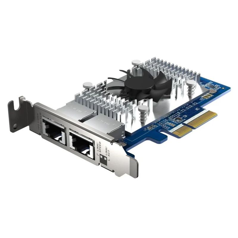 127233-2-Placa_de_Rede_Two_Port_10GbE_Network_Expansion_Card_PCIe_Gen_3_x4_QXG_10G2T_X710_127233