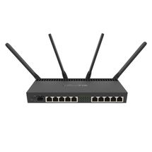 Roteador Mikrotik Routerboard RB4011iGS+5HacQ2HnD-IN (10x LAN Gigabit, saída PoE na porta 10, 533/1900MHz CPU, 1GB RAM)