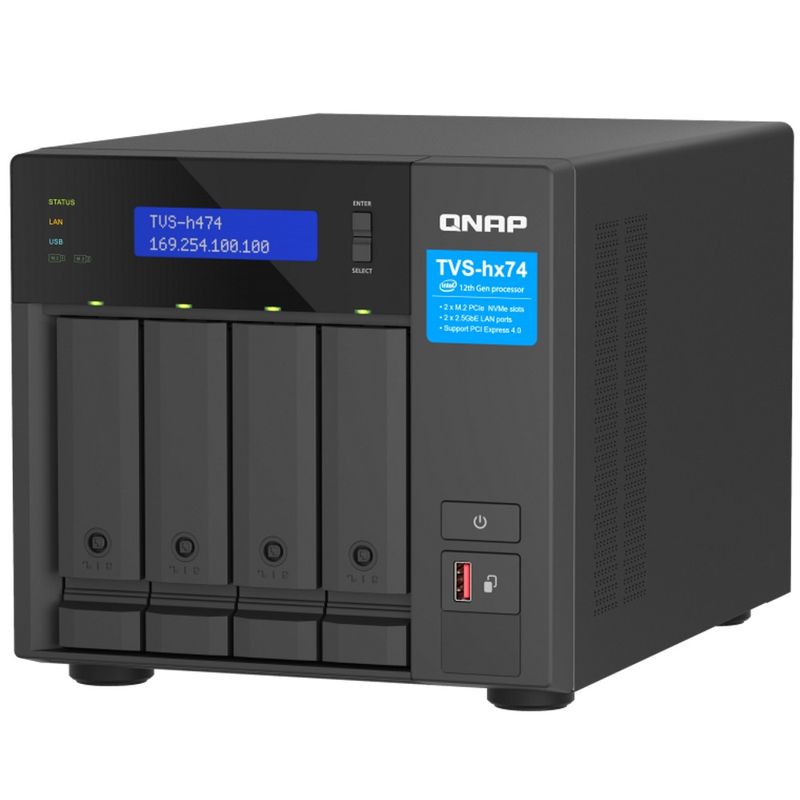 127237-3-NAS_QNAP_4_baias_TVS_h474_PT_8G_US_Intel_Pentium_Gold_2_core_CPU_8GB_DDR4_Memory_25GbE_Networking_and_PCIe_Gen4_127237