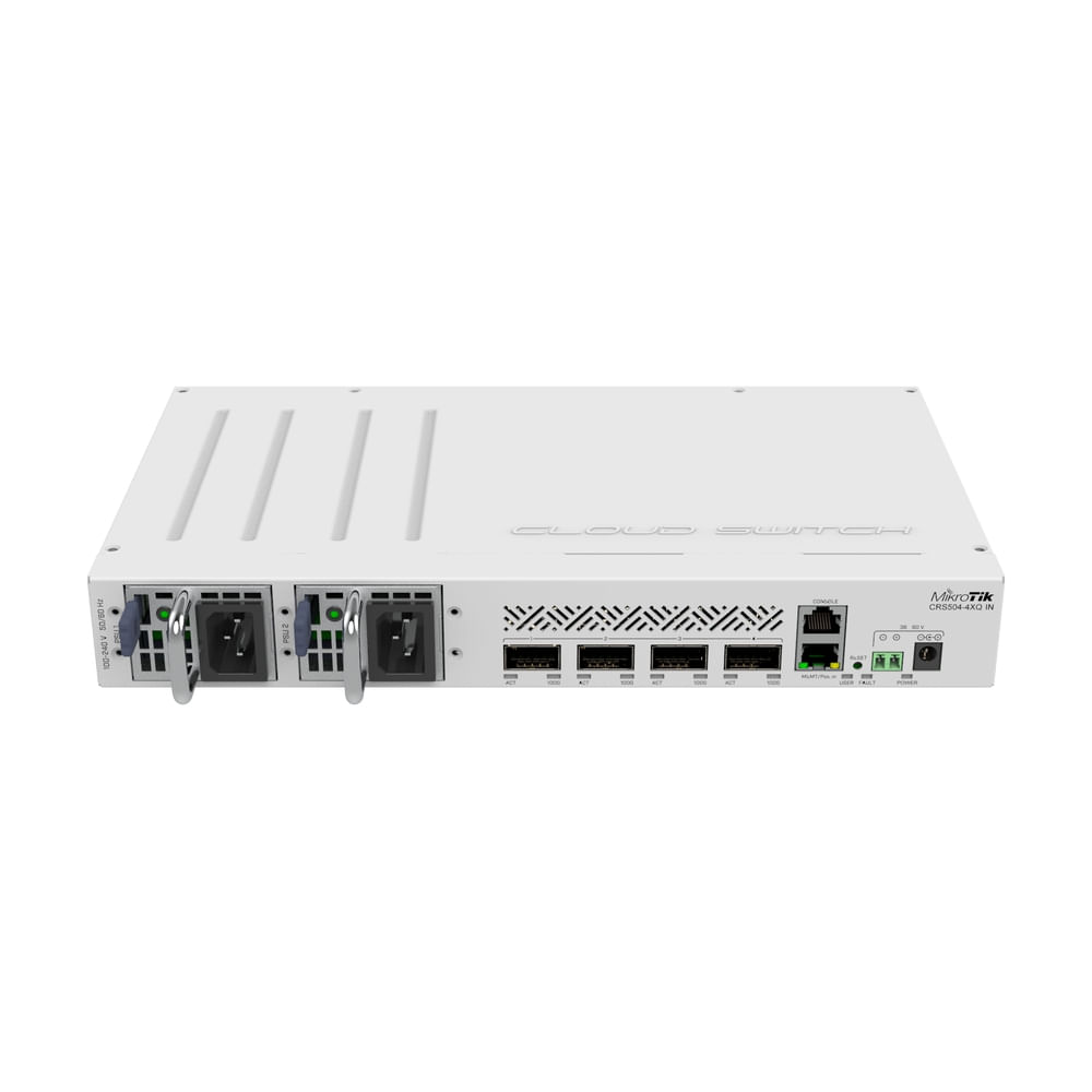 Switch Mikrotik Router (4xQSFP28 100G, 1x LAN 10/100, CPU Switch Mikrotik Router (4xQSFP28 100G, 1x LAN 10/100, CPU