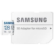 Cartão de memória microSDXC 128GB Samsung EVO Plus (UHS-I, U3, A2, V30 c/ Leitor) - MB-MC128KA/AM