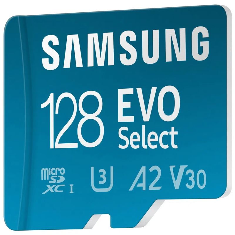 124688-2-Cartao_de_memoria_microSDXC_128GB_Samsung_EVO_Select_UHS_I_U3_A2_V30_c_Adaptador_MB_ME128KA_124688