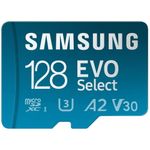 124688-3-Cartao_de_memoria_microSDXC_128GB_Samsung_EVO_Select_UHS_I_U3_A2_V30_c_Adaptador_MB_ME128KA_124688
