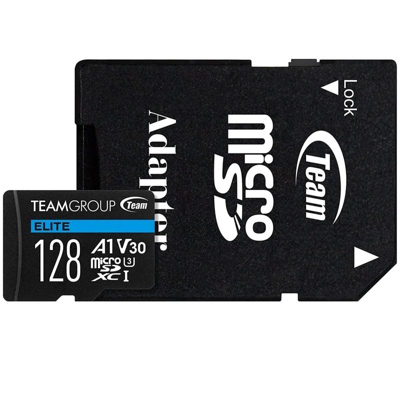124984-1-Cartao_de_memoria_microSDXC_128GB_TeamGroup_Elite_UHS_I_U3_A1_V30_c_Adaptador_TEAUSDX128GIV30A103_124984