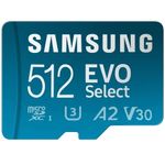 124690-3-Cartao_de_memoria_microSDXC_256GB_Samsung_EVO_Select_UHS_I_U3_A2_V30_c_Adaptador_MB_ME512KA_124690
